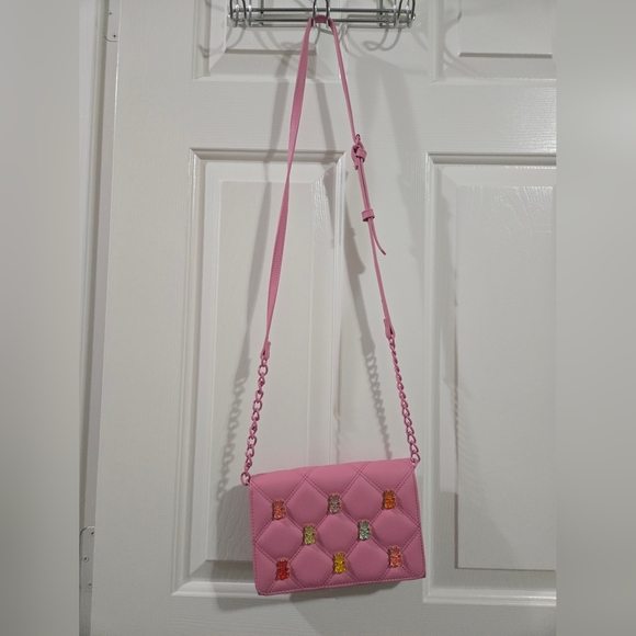 NWT Betsey Johnson Gummy Bear Crossbody Shoulder Bag - Pink - PRICE FIRM - Picture 3 of 8